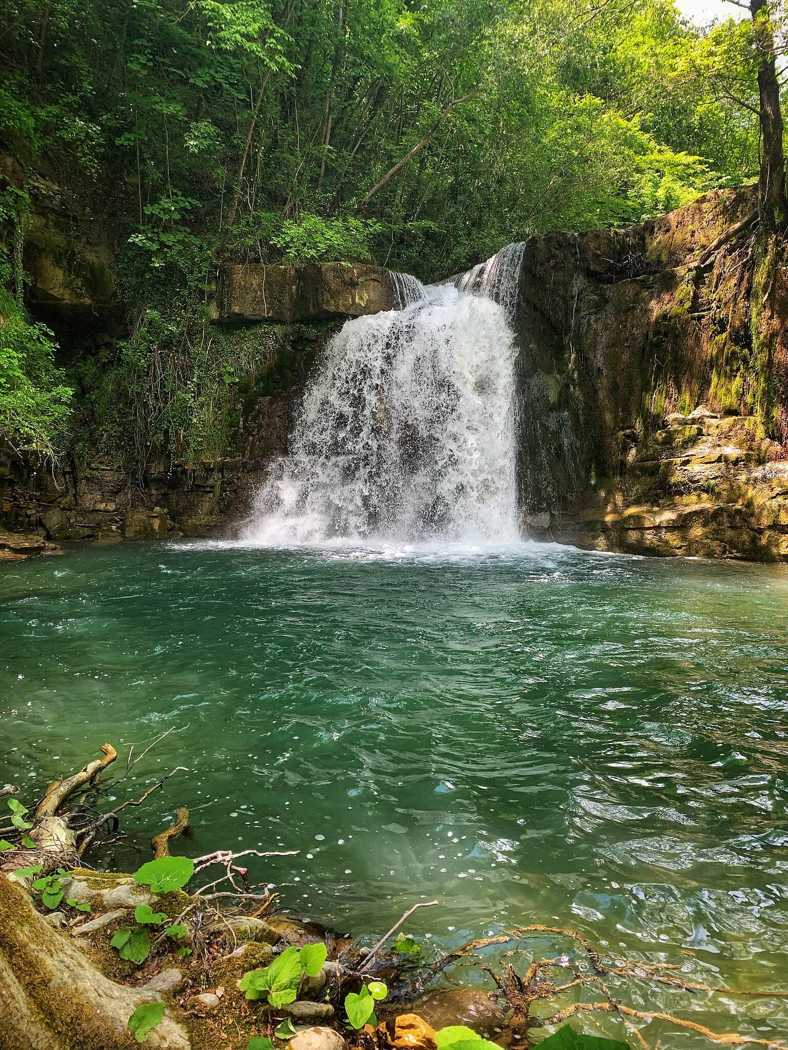 Cascata di Casanova waterfalls in abruzzo