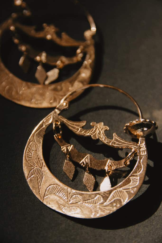Sciacquajje earrings handcrafted goods abruzzo