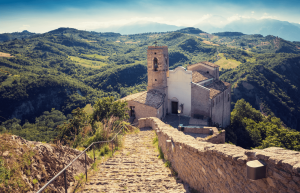 Visiting Roccascalegna castle abruzzo landmark